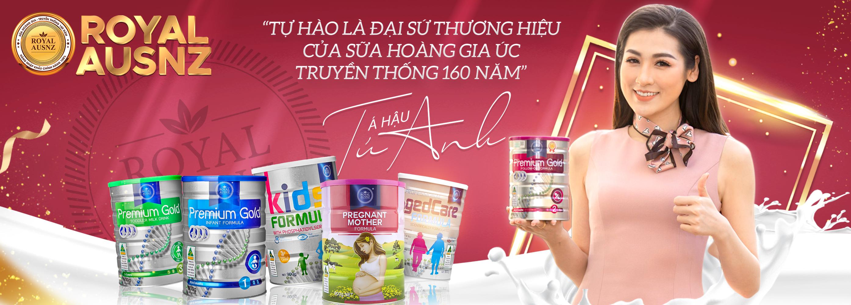 Sữa hoàng gia Úc chăm sóc sức khỏe cả gia đình