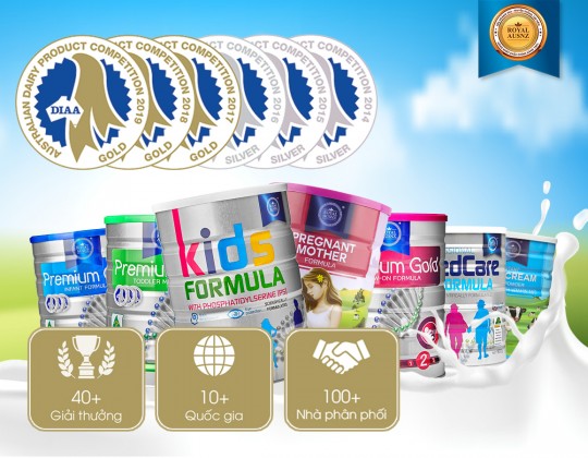 Sữa hoàng gia Úc Royal Ausnz dành cho những độ tuổi nào?