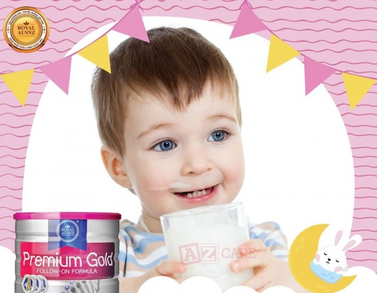 Sữa hoàng gia úc premium gold follow-on formula số 2 - tăng cường chức năng hệ tiêu hóa cho bé từ 6 - 12 tháng