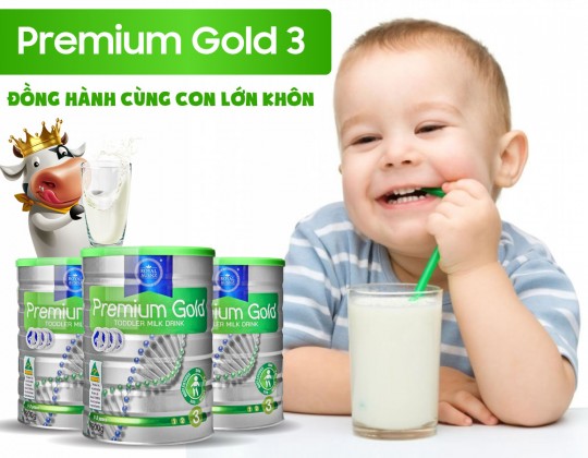 Royal AUSNZ Premium Gold Toddler Milk Drink số 3 - Lựa chọn vàng của mẹ cho sức khỏe của con
