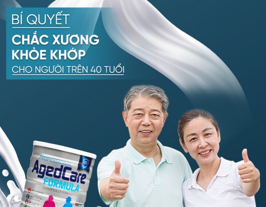 Sữa hoàng gia Úc AgedCare Formula – Bí quyết giúp xương chắc, khớp khỏe cho người trên 40 tuổi