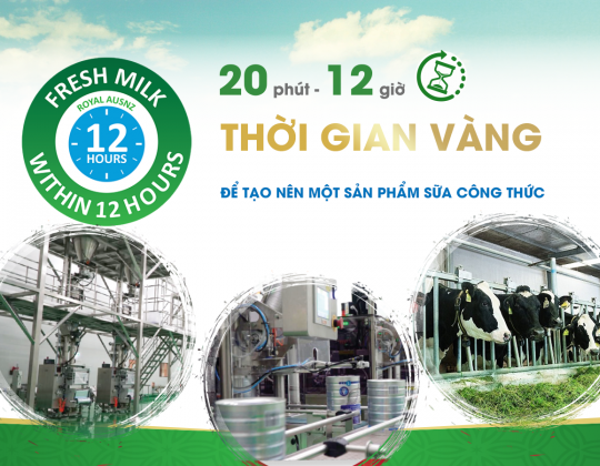 Sữa Hoàng Gia: Dòng sữa cao cấp sở hữu công nghệ sản xuất và nguồn nguyên liệu vượt trội hàng đầu tại Úc và trên toàn thế giới