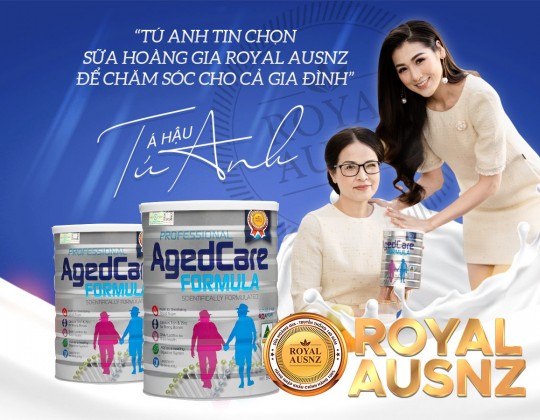 Sữa Hoàng Gia Royal Ausnz AgedCare Formula - Dinh dưỡng đặc biệt dành cho người từ 40 tuổi trở lên