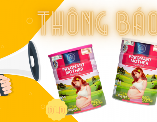 Thông báo: Thay đổi màu nắp hộp sản phẩm Sữa bầu Royal Ausnz