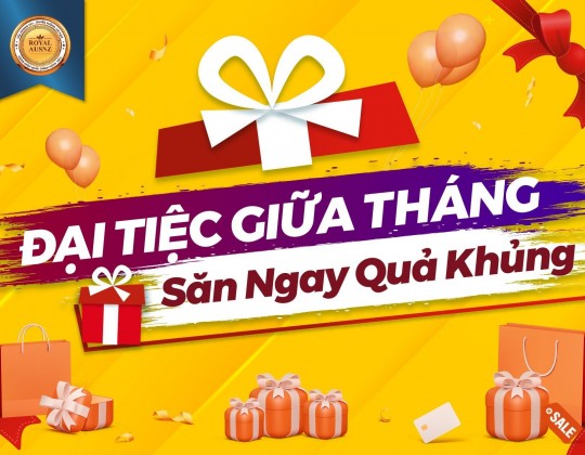 Đại tiệc giữa tháng – Săn sale quà khủng, sắm sữa thả ga