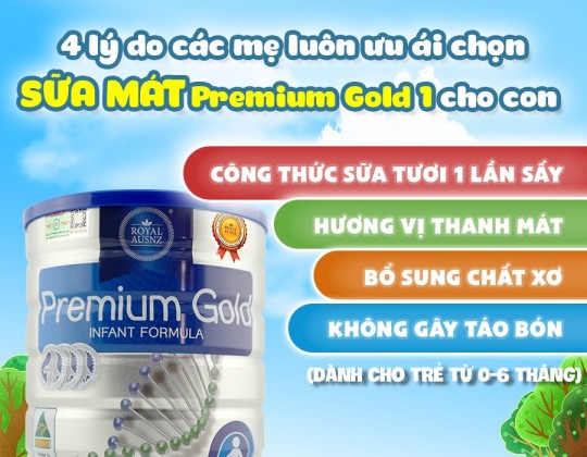 Mẹ tân tiến chọn sữa tân tiến - Sữa mát phát triển toàn diện cho trẻ sơ sinh