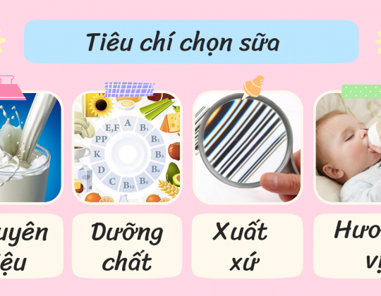 Những tiêu chí "vàng" trong chọn sữa mát phát triển toàn diện cho bé dưới 3 tuổi