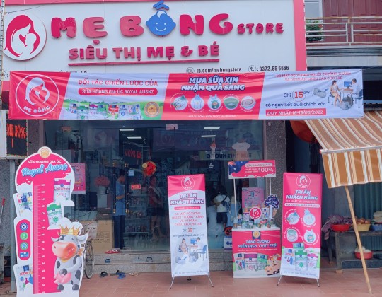 Trade & Show của sữa Hoàng Gia và những điều thú vị tại Mẹ Bống Store