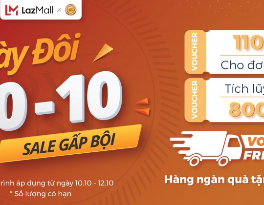 Ngày đôi 10.10 – Sữa Hoàng Gia siêu sale gấp bội