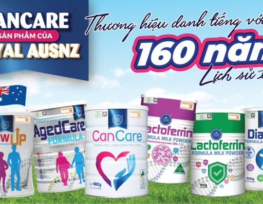 Sữa Hoàng Gia Úc Royal Ausnz - Đơn vị tiên phong sản xuất sữa cho người bệnh ung thư