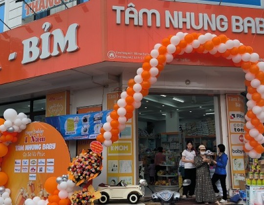 Trade and show "ngày trở lại" cùng shop Tâm Nhung Baby Thái Bình