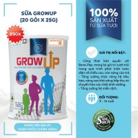 Sữa hoàng gia Úc Royal Ausnz Grow Up Milk Powder for Children - Sữa phát triển chiều cao dành cho trẻ từ 3-14 tuổi (Hộp 500g)